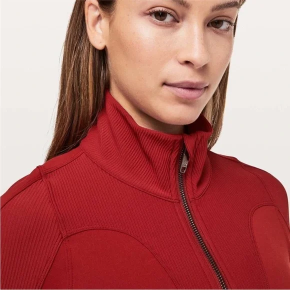Lululemon Movement to Movement Jacket - Dark Sport Red - Picture 5 of 10